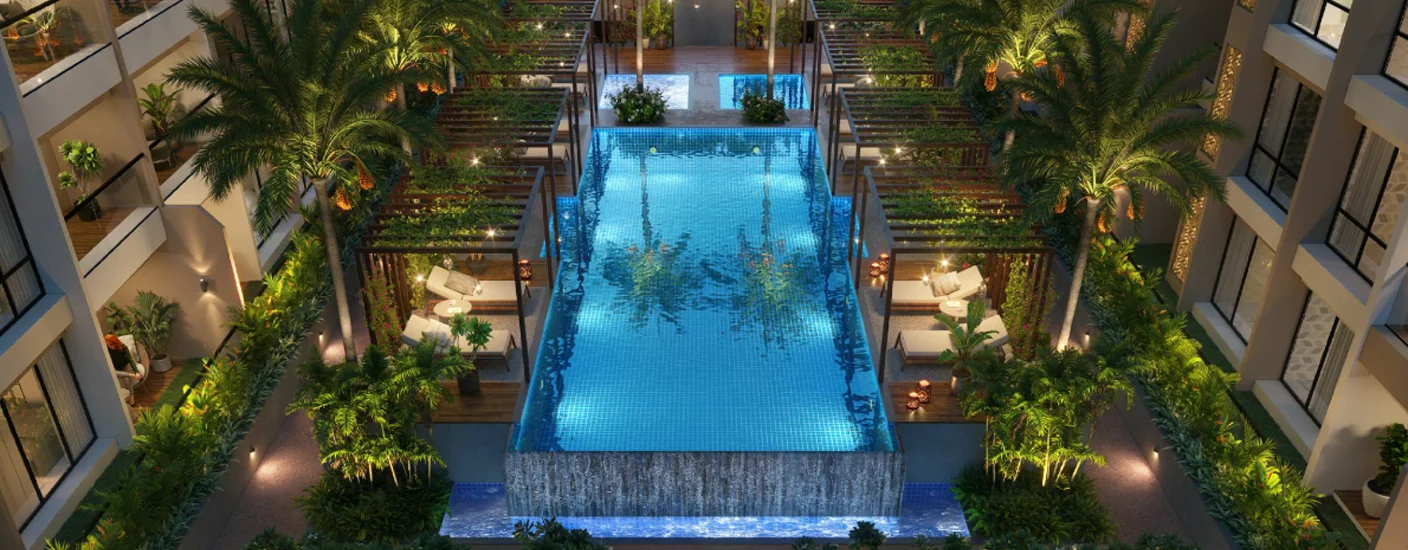 IOS Prime Tathawade Swimming Pool Image